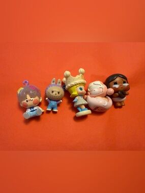 Authentic Pop Mart Pop Beans figures, all 5 for $26!